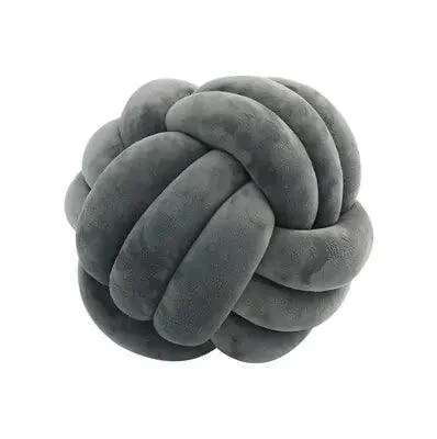 Cotton Hand Knotted Decorative Pillow -  - #tag1#
