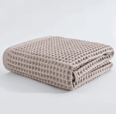 Cotton Waffle Bath Towel -