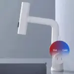 Countertop Faucet for Kitchen and Bathroom with Temperature Display tag1