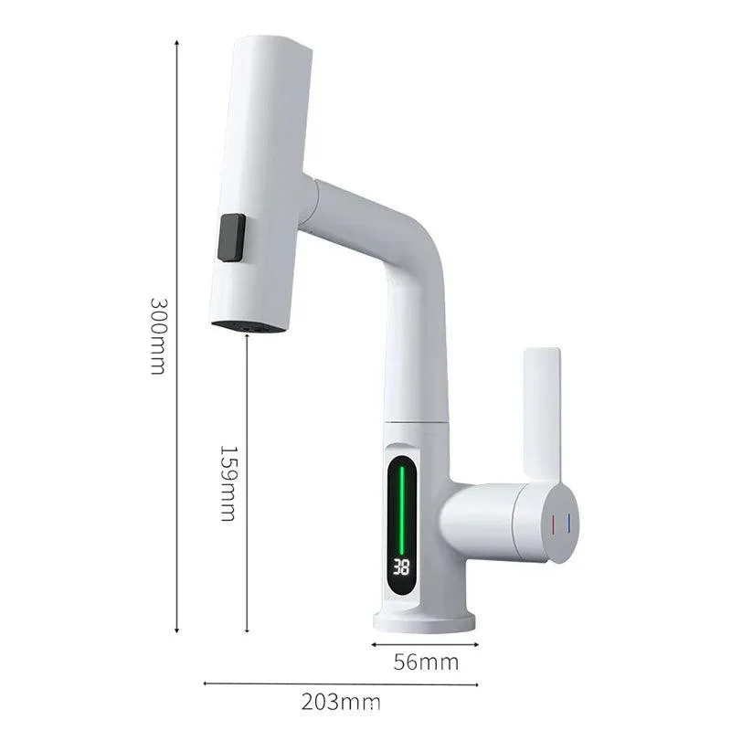 Countertop Faucet for Kitchen and Bathroom with Temperature Display -  - #tag1#