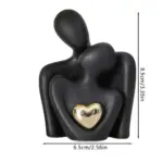 Couple Hugging Abstract Sculpture tag1