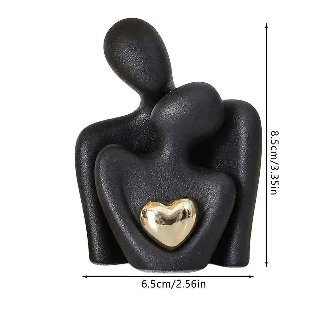 Couple Hugging Abstract Sculpture -  - #tag1#