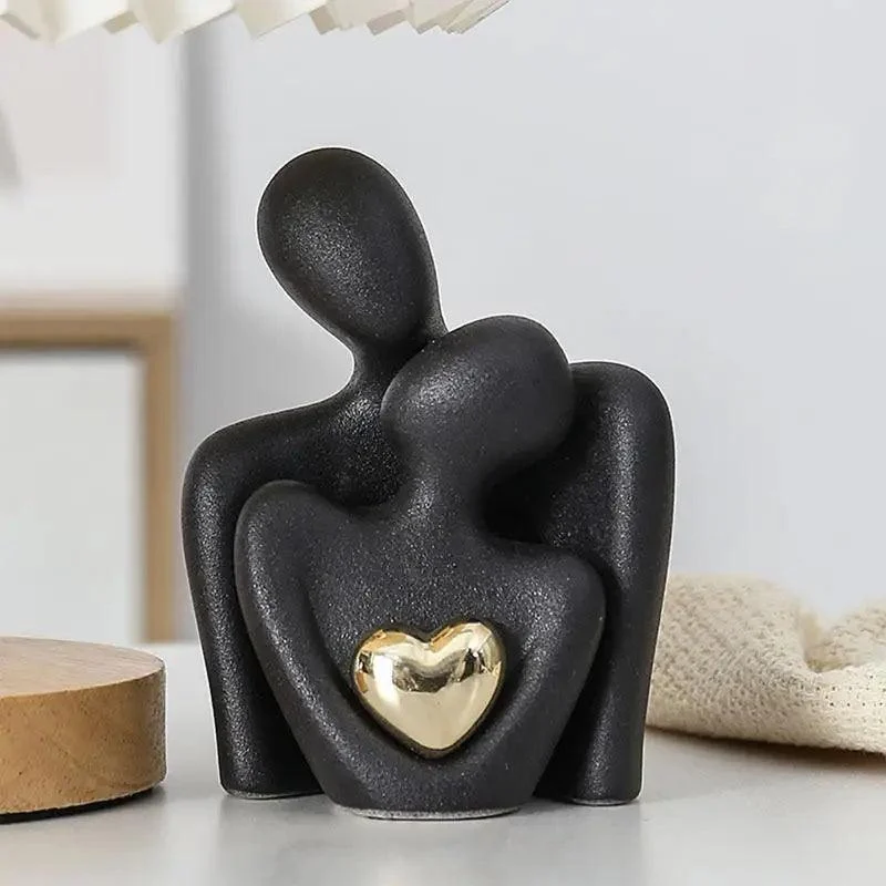 Couple Hugging Abstract Sculpture -  - #tag1#