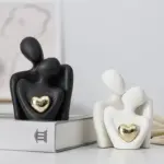 Couple Hugging Abstract Sculpture tag1