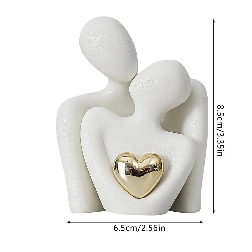 Couple Hugging Abstract Sculpture -  - #tag1#