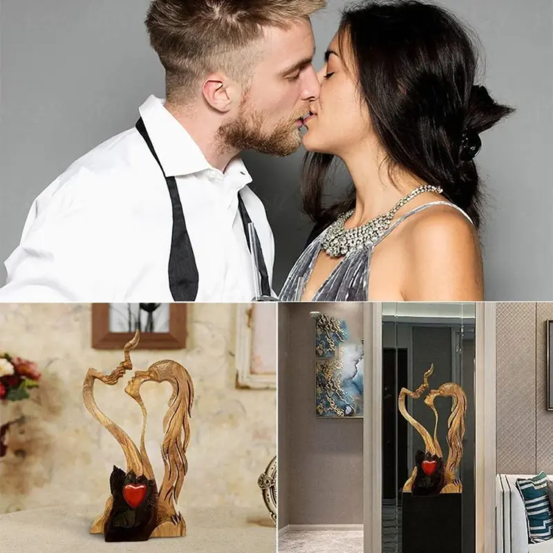 Couple Ornament Resin Love Art Home Decoration tag1