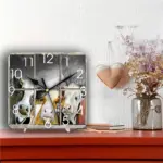 Cow_Farm_Theme_Silent_Square_Wall_Clock_12_Inches_-_-4166557 Cow Farm Theme Silent Square Wall Clock 12 Inches