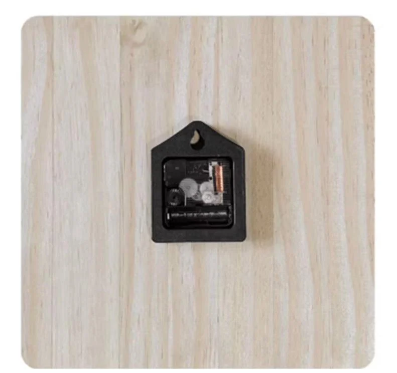 Cow Farm Theme Silent Square Wall Clock 12 Inches -