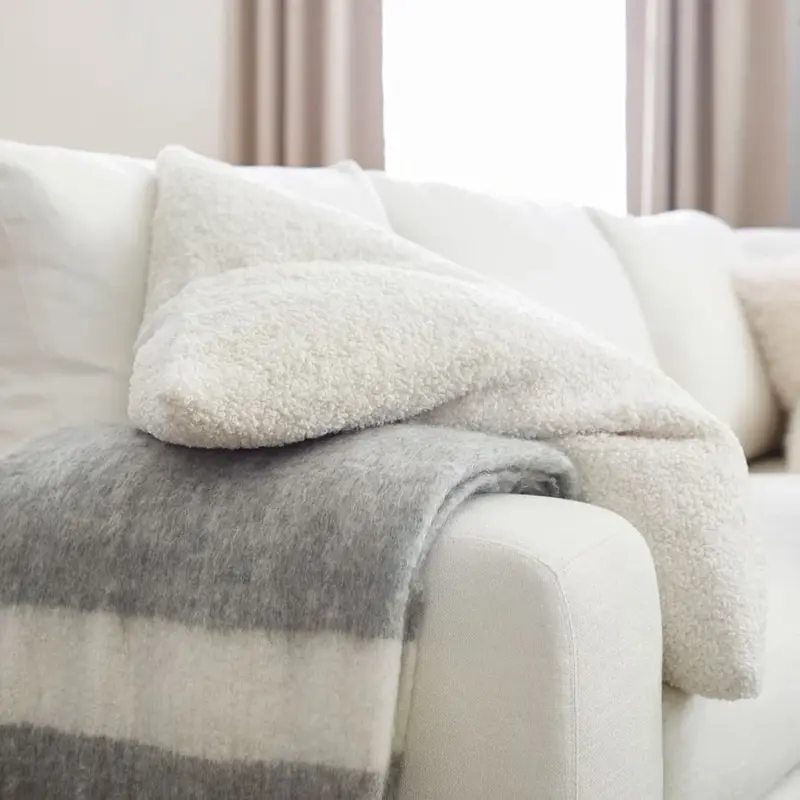 Cozy Teddy Faux Fur Cushion Cover Plush Pillow Cover For Sofa Living Room 45 45 Decorative 3ae22fa6 9f73 4f15 b3d4 ae6350e16a94