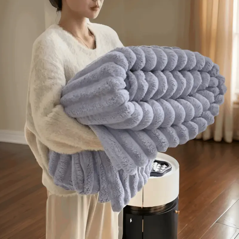 CozyBlanket Luxurious Plush Fleece Blanket for the Sofa soft warm and cozy blanket for sofa and living room tag1