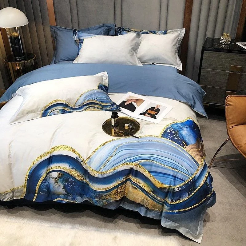 CozyCloud Egyptian Cotton Bedding Set -  - #tag1#