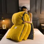 CozyComforter Fluffy duvet cover that can be used year round for ultimate luxury in bed tag1