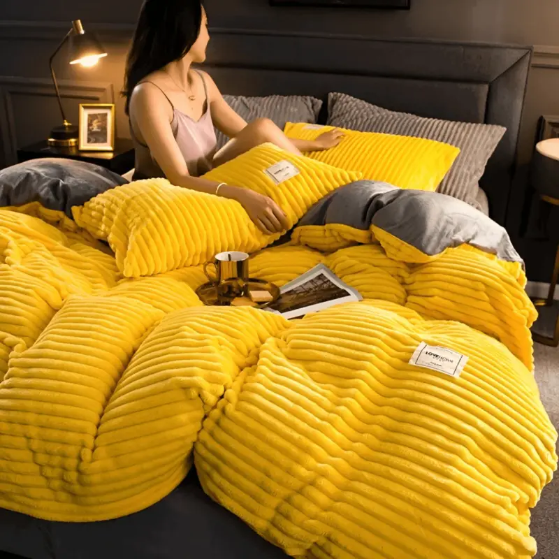 CozyComforter Fluffy duvet cover that can be used year round for ultimate luxury in bed tag1
