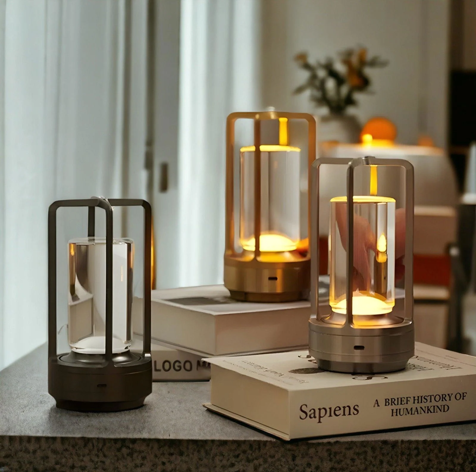 CozyGlow | attractive Scandinavian cordless table lamp -  - #tag1#