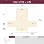 CozyShield Plaid Anti Slip Recliner Sofa Cover for All Around Protection tag1
