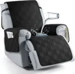 CozyShield Plaid Anti Slip Recliner Sofa Cover for All Around Protection tag1