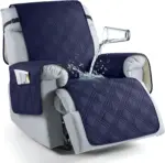 CozyShield Plaid Anti Slip Recliner Sofa Cover for All Around Protection tag1