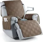 CozyShield Plaid Anti Slip Recliner Sofa Cover for All Around Protection tag1