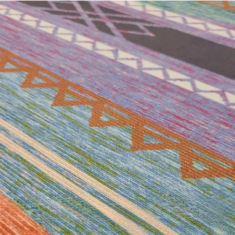 Cozy Boho Baroque Floral Rug Home Decoration Carpets -