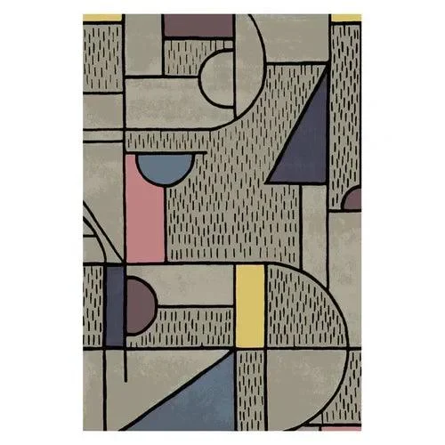 Cozy Boho Baroque Floral Rug Home Decoration Carpets -