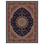 Cozy Boho Baroque Floral Rug Home Decoration Carpets