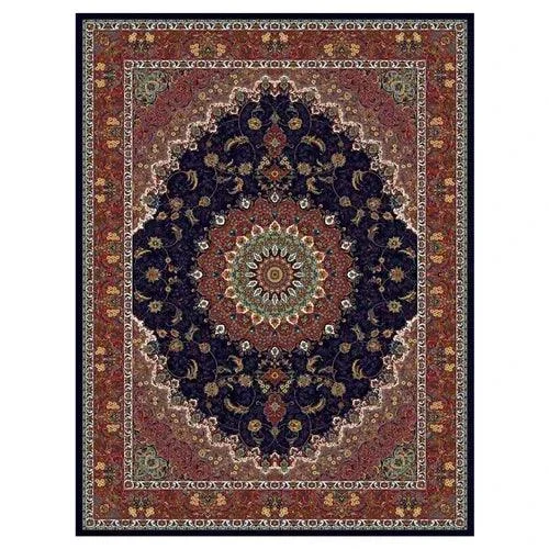 Cozy Boho Baroque Floral Rug Home Decoration Carpets -