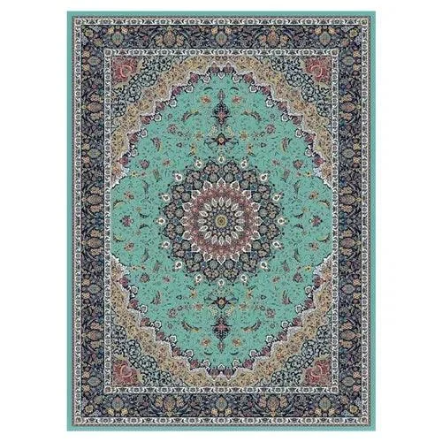 Cozy Boho Baroque Floral Rug Home Decoration Carpets -