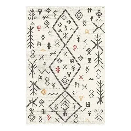 Cozy Boho Baroque Floral Rug Home Decoration Carpets -