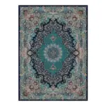 Cozy Boho Baroque Floral Rug Home Decoration Carpets