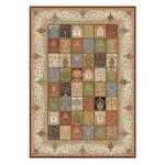 Cozy Boho Baroque Floral Rug Home Decoration Carpets