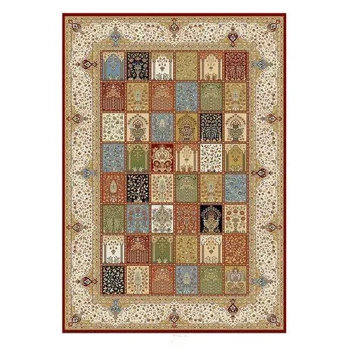 Cozy Boho Baroque Floral Rug Home Decoration Carpets -