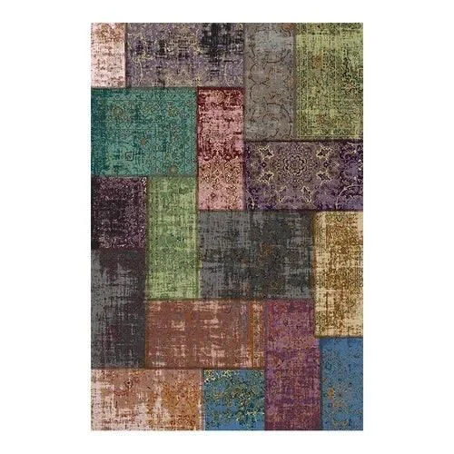 Cozy Boho Baroque Floral Rug Home Decoration Carpets -