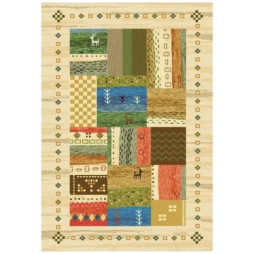 Cozy Boho Baroque Floral Rug Home Decoration Carpets -