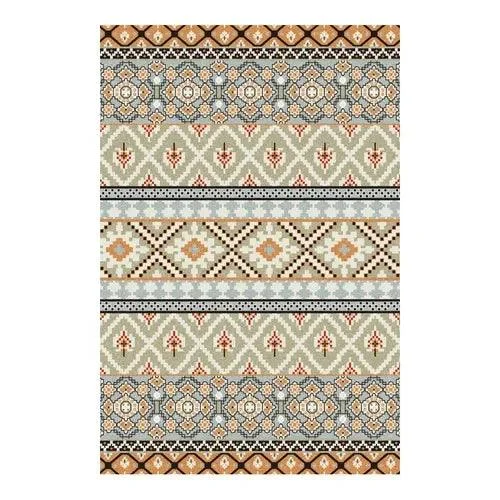 Cozy Boho Baroque Floral Rug Home Decoration Carpets -