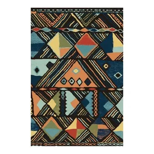 Cozy Boho Baroque Floral Rug Home Decoration Carpets -