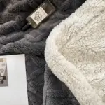 Cozy Cuddle Double Sided Cozy Cashmere Fleece Blanket for Nighttime Warmth with Style tag1