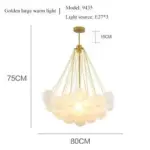Cozy_Gold_Black_Frosted_Glass_Ball_LED_Pendant_Lighting_Room_Decor_Chandeliers_Indoor_-_-4166979 Cozy Gold Black Frosted Glass Ball LED Pendant Lighting Room Decor Chandeliers Indoor