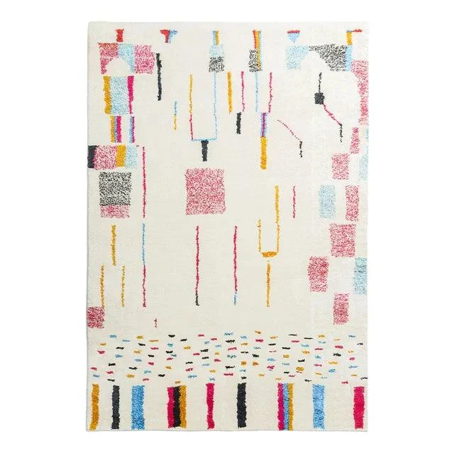 Cozy Morocco Fluffy Soft Baby Rug Carpets for Bedroom Decor -