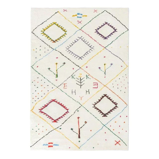 Cozy Morocco Fluffy Soft Baby Rug Carpets for Bedroom Decor -