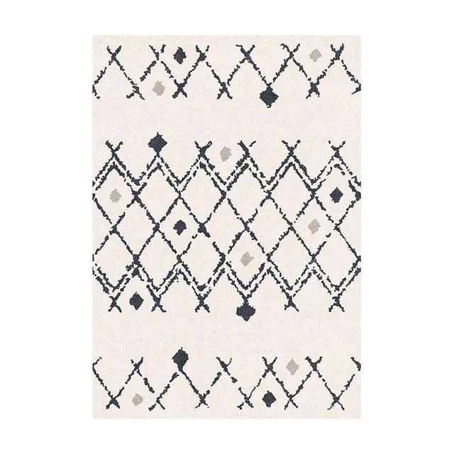 Cozy Morocco Fluffy Soft Baby Rug Carpets for Bedroom Decor -