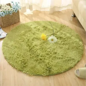 Cozy Round Plush Rug