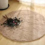 Cozy Round Plush Rug