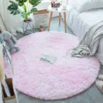 Cozy Round Plush Rug