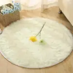 Cozy Round Plush Rug