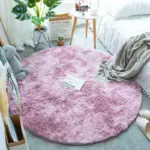 Cozy Round Plush Rug