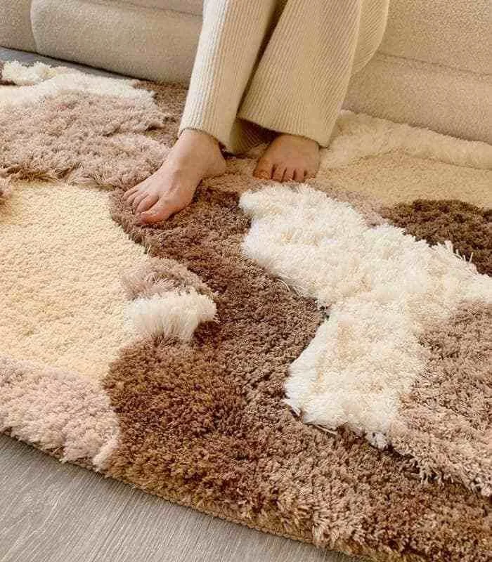 Cozy Shag Rug - Soft, Plush Carpet for Living Room, Bedroom -  - #tag1#