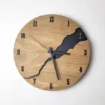 Crack_Wooden_Wall_Clock_-_-4167379 Crack Wooden Wall Clock