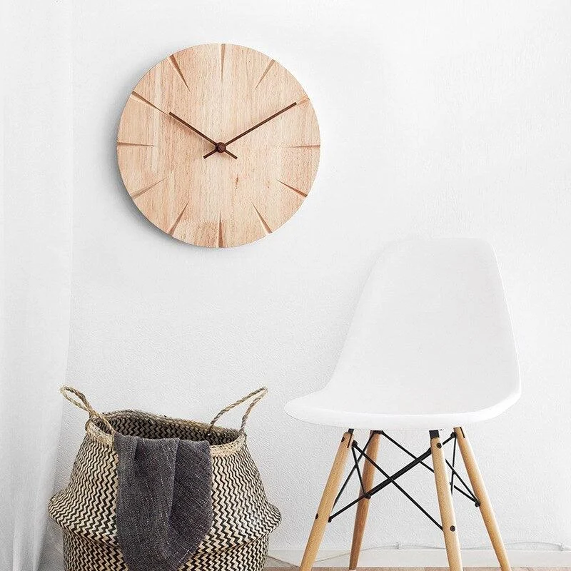 CraftTime - Stylish Wooden Carving Clock -  - #tag1#