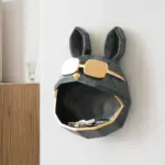 Crafted Dog Wall Key Storage Holder Rack Organize Your Keys in Style