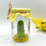 Cranky Pickle Sculpture in Jar tag1